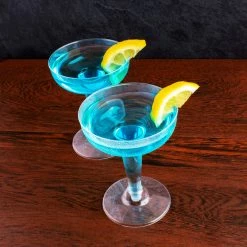 New 🎁 BarMan 2 Piece Plastic Coupe Glass - 4 Ounce - 20 Pack 🛒 -BarMan - shop 2 piece coupe glas scene2 700x700