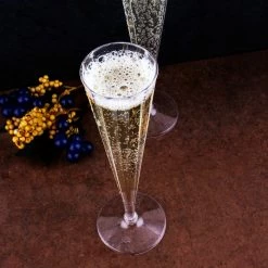 New 😍 BarMan 2 Piece Flute - 5 Ounce - 10 Count ❤️ -BarMan - shop 2 piece flute scene2 700x700