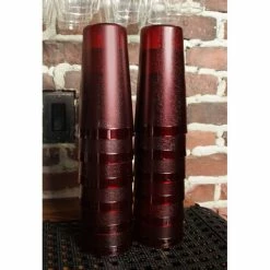 Coupon 🎁 BarMan BarConic® Red Stackable Pebbled Tumblers - 12 Pack 😉 -BarMan - shop 20oz red stackable pebbled glasses at bar 700x700