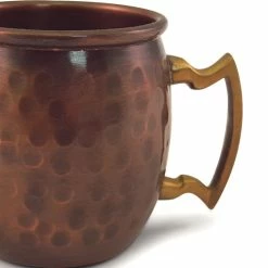 Flash Sale 🌟 BarMan BarConic® Moscow Mule Mini Mug – Antique Finish 2oz. 👏 -BarMan - shop 2oz antique finish mule shot mug texture 700x700