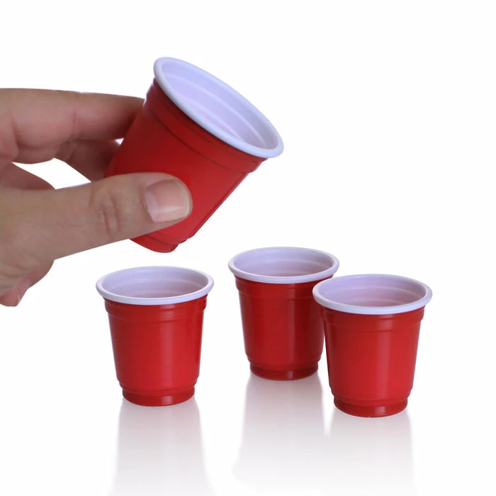 Budget ???? BarMan BarConic® 2 Oz. Red Plastic Cups - 200 Count ???? 1 Budget ???? BarMan BarConic® 2 Oz. Red Plastic Cups - 200 Count ????