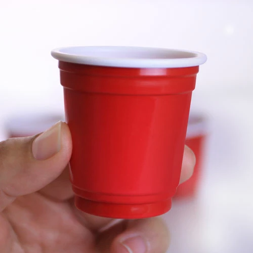 Budget ???? BarMan BarConic® 2 Oz. Red Plastic Cups - 200 Count ???? 3 Budget ???? BarMan BarConic® 2 Oz. Red Plastic Cups - 200 Count ???? - Image 3