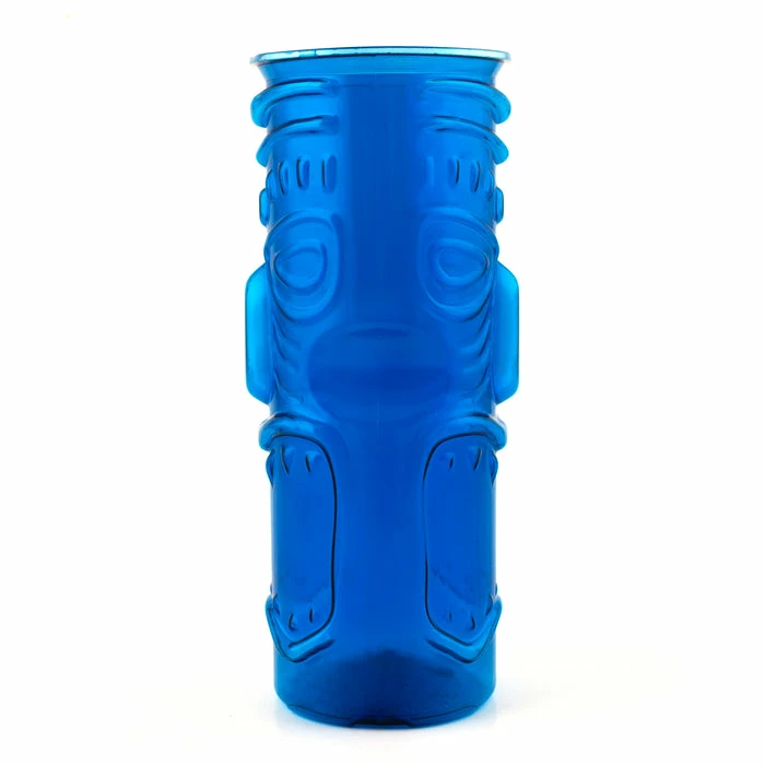 Wholesale ๐ BarMan Blue Plastic Tiki Cup - 32 Ounce ๐ 3 Wholesale ๐ BarMan Blue Plastic Tiki Cup - 32 Ounce ๐ - Image 3