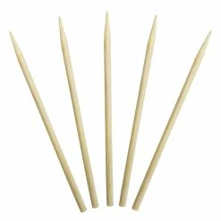 Buy ❤️ BarMan 4.5” Thick Wood Skewers (100 Count) 😉