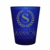 Top 10 😀 BarMan CUSTOMIZABLE - 1.5oz Blue Frosted Shot Glass - Crest ⭐