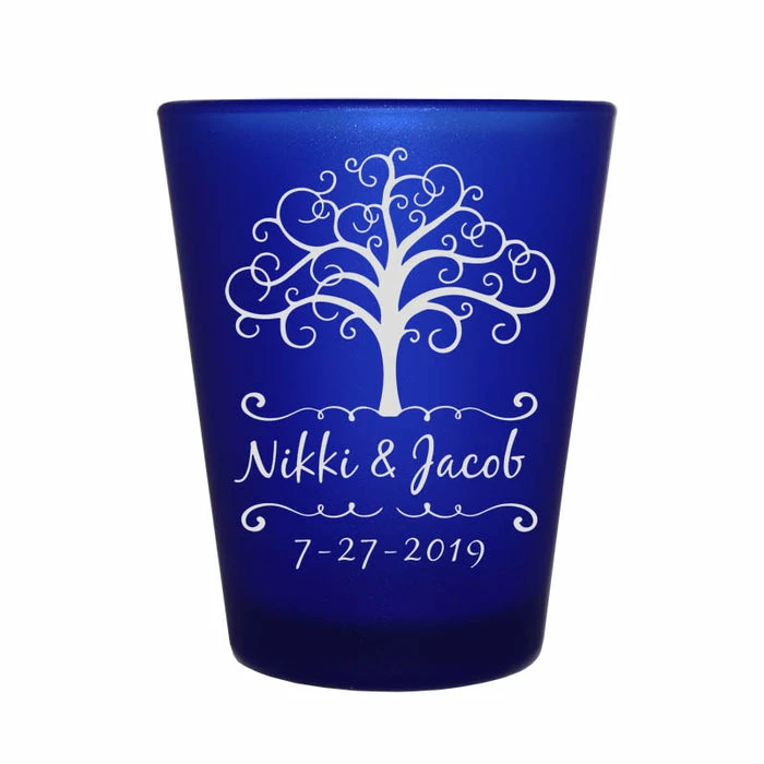 Best Sale 🎉 BarMan CUSTOMIZABLE - 1.5oz Blue Frosted Shot Glass - Tree Of Life 🤩 1 Best Sale 🎉 BarMan CUSTOMIZABLE - 1.5oz Blue Frosted Shot Glass - Tree Of Life 🤩