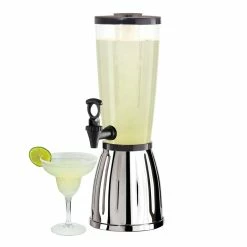 Wholesale 🛒 BarMan Beverage Dispenser W/ Ice Tube - 3 Quart - Stainless Steel 🔔