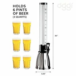 Promo 🛒 BarMan Beer Tower - 3 Quart - Color Options 🌟 -BarMan - shop 8088 BeerTower Barware PT02 700x700