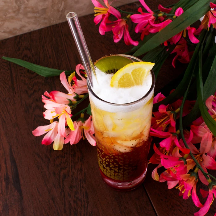 Outlet 😉 BarMan BarConic® Collins Glass - Gold Geometric Pattern - 9.5 Ounce 🔥 3 Outlet 😉 BarMan BarConic® Collins Glass - Gold Geometric Pattern - 9.5 Ounce 🔥 - Image 3