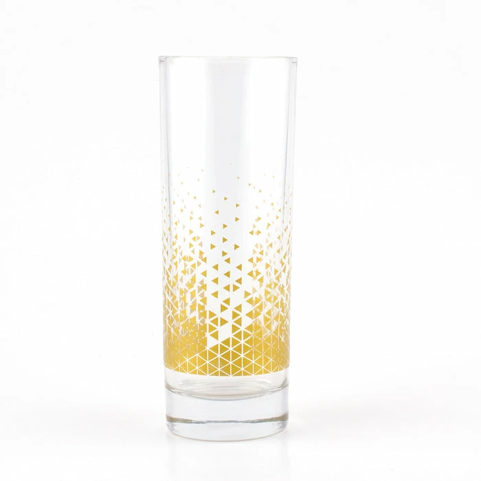 Outlet 😉 BarMan BarConic® Collins Glass - Gold Geometric Pattern - 9.5 Ounce 🔥 1 Outlet 😉 BarMan BarConic® Collins Glass - Gold Geometric Pattern - 9.5 Ounce 🔥