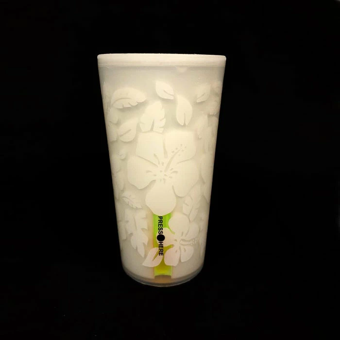 Hot Sale ❤️ BarMan Luau Green Glow Cup - 12 Oz 💯 3 Hot Sale ❤️ BarMan Luau Green Glow Cup - 12 Oz 💯 - Image 3