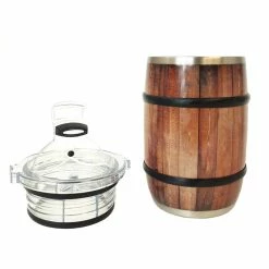Coupon 🎉 BarMan Orca Whiskey Barrel - Oak Wood Grain - 12 Oz. ✨ -BarMan - shop DW ORCABAR WOOD 1 700x700