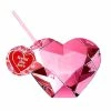 Brand new 💯 BarMan Pink Heart Shaped Novelty Cup W/Lid & Straw - 20 Oz. 💯