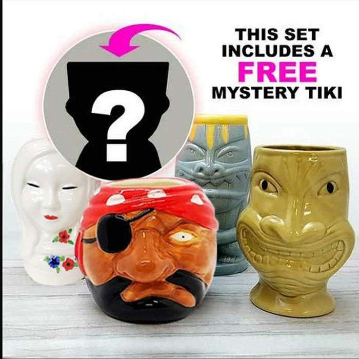 Best reviews of ๐ BarMan Tiki Mug Drinkware Pack - Stranded Island - Set Of 4 + FREE Mystery Tiki ๐ 1 Best reviews of ๐ BarMan Tiki Mug Drinkware Pack - Stranded Island - Set Of 4 + FREE Mystery Tiki ๐
