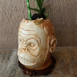 Hot Sale 😀 BarMan BarConic® Tiki Mug - Monkey Head - 16 Oz ✔️ 7 Hot Sale 😀 BarMan BarConic® Tiki Mug - Monkey Head - 16 Oz ✔️ -BarMan - shop DW TIKI MONKEY 2 700x700