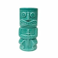 Best deal 🛒 BarMan BarConic® Tiki Drinkware - Teal Stone God - 15 Oz. ❤️