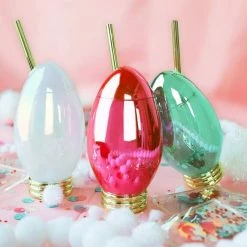 Budget 👏 BarMan 🎅 Christmas Light Bulb Novelty Cups W/Lids & Straws - Set Of 3 - 12 Oz. ❤️ -BarMan - shop DW XMASLIGHTS SET 2 700x700