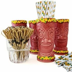 Buy 😍 BarMan Tiki Mug Drinkware Set - Pink Goddess 💯