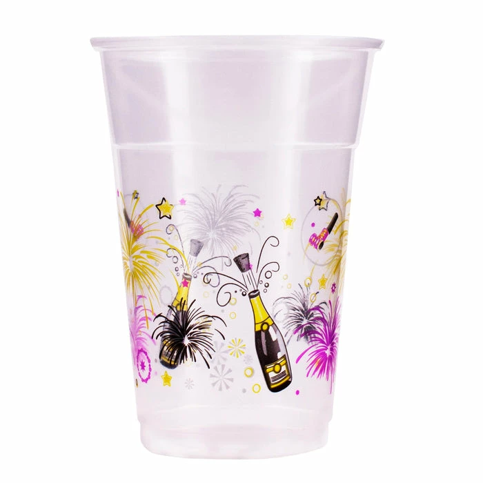 Discount 🔥 BarMan New Years Plastic Cup - 16 Ounce - 20ct ⭐ 1 Discount 🔥 BarMan New Years Plastic Cup - 16 Ounce - 20ct ⭐