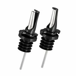 Best Pirce 🛒 BarMan Hygienic Open And Close Liquor Bottle Pourer - Single 🔔