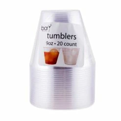 Top 10 👍 BarMan Plastic Tumblers - 9 Ounce - 20 Pack ⌛