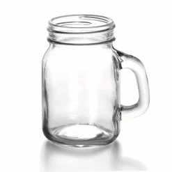 Best deal 🎁 BarMan BarConic® 4.5 Oz Mason Jar Glass With Handle 🔥