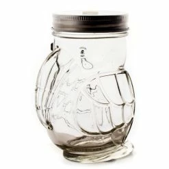 Budget 😀 BarMan BarConic® Parrot Mason Jar W/lid - 14 Ounce 😉