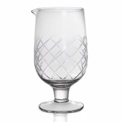 Cheap 😀 BarMan BarConic® Stemmed Diamond Pattern Mixing Glass - 887ml (30oz.) 🤩