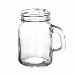Best deal 🎁 BarMan BarConic® 4.5 Oz Mason Jar Glass With Handle 🔥 -BarMan - shop barconic 4.5 oz mason jar glass with handle 700x700