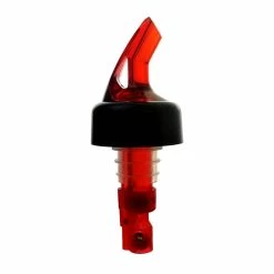 Best Pirce 🛒 BarMan Collared Liquor Pourers - Precision 3 Ball Measures 😉 -BarMan - shop collared red measured pourer red bpc 1 700x700