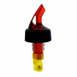 Best Pirce 🛒 BarMan Collared Liquor Pourers - Precision 3 Ball Measures 😉 -BarMan - shop collared red measured pourer yel bpc 1 700x700