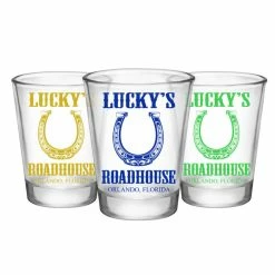 New 🔥 BarMan CUSTOMIZABLE - 1.75oz Clear Shot Glass - Horseshoe 🥰 -BarMan - shop cowboy theme design web 3 700x700