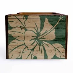 Deals ⌛ BarMan Customizable Wooden Bar Caddy - Tiki Bar 👍 -BarMan - shop custom wood caddy tiki web side 1 700x700