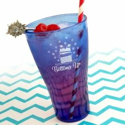 Brand new 🎁 BarMan Bottoms Up Polycarbonate Cup - Blue - 2 Sizes Available 🌟 -BarMan - shop cute christmas glasses bottoms up 800bpc 2 700x700