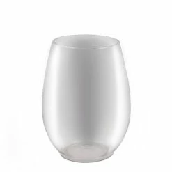 Best reviews of 🔔 BarMan BarConic® Stemless Wine Glass -PET Clear Plastic - 15 Oz 😍