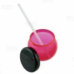 Wholesale ✨ BarMan BarConic® Pink Fishbowl Plastic Drinkware - 20 Ounce - With Lid And Straw 👍 6 Wholesale ✨ BarMan BarConic® Pink Fishbowl Plastic Drinkware - 20 Ounce - With Lid And Straw 👍 -BarMan - shop dw fbwlid pink20 800 lid open bpc 700x700