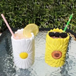 Hot Sale ✨ BarMan BarConic® Tiki Drinkware - Sunflower - 12 Oz. 👏 -BarMan - shop dw tiki daisy bpc 700x700