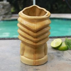 Cheap 🤩 BarMan BarConic® Tiki Drinkware - Ceramic Tiki Hands - 18 Ounce 🧨 -BarMan - shop dw tiki hands br hands ceramic tiki bar mug back 700x700