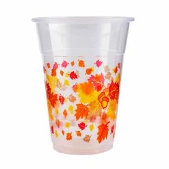 Best Pirce 🛒 BarMan Soft Plastic Cups - Autumn Leaves 20 Ct - 16 Ounce 🌟