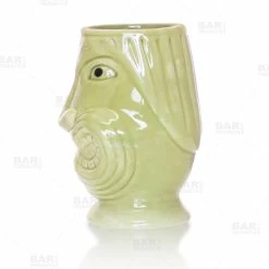 Discount 🎉 BarMan BarConic® 12 Oz Tiki Drinkware – Funny Face 🤩 -BarMan - shop funny face tiki drinkware tiki mug side 700x700
