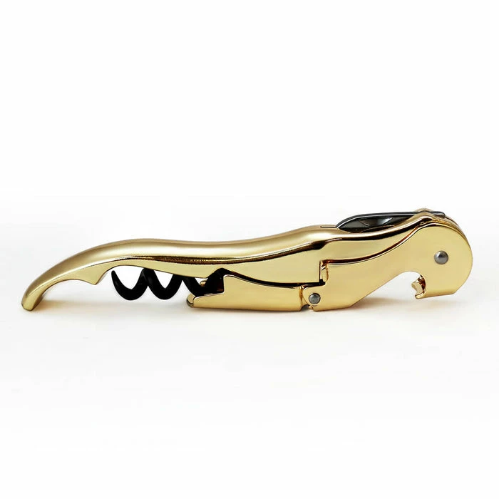 Promo ๐ BarMan Double Lever Corkscrew - Gold Plated ๐ 3 Promo ๐ BarMan Double Lever Corkscrew - Gold Plated ๐ - Image 3