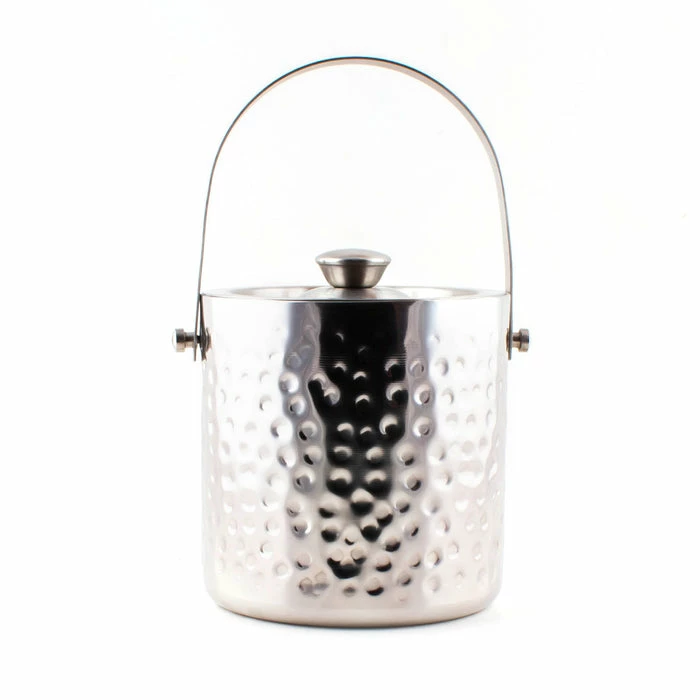 Discount ❤️ BarMan BarConic® ???? Hammered Double Wall Ice Bucket - 1.8 QT ???? 1 Discount ❤️ BarMan BarConic® ???? Hammered Double Wall Ice Bucket - 1.8 QT ????