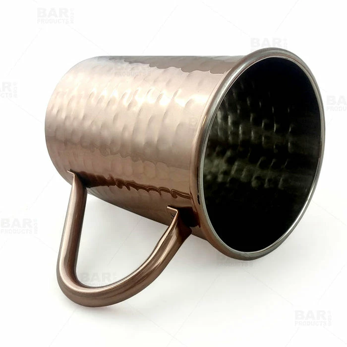 Coupon ⭐ BarMan Copper Plated ???? Hammered Moscow Mule Classic - 18oz ⌛ 6 Coupon ⭐ BarMan Copper Plated ???? Hammered Moscow Mule Classic - 18oz ⌛ - Image 6