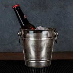 Alternative view of Best Pirce ???? BarMan BarConic® Stainless Steel Ice Bucket - (Choose Your Style) ????
