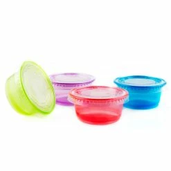 Flash Sale ๐ BarMan Jello Shot Cups W/Lids - Multi Color - 2 Ounce - 50 Pack โญ