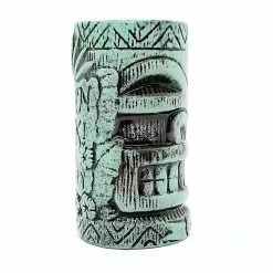 Best Pirce 🎁 BarMan BarConic® Tiki Mug - Kon Tiki Teal - 20 Ounce ✔️ -BarMan - shop kon tiki mug teal BPC side 700x700