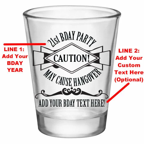 Best reviews of 🎁 BarMan Customizable 1.75 Oz. Clear Shot Glass- 21st Bday Party- May Cause Hangover! - AYN 🎉 2 Best reviews of 🎁 BarMan Customizable 1.75 Oz. Clear Shot Glass- 21st Bday Party- May Cause Hangover! - AYN 🎉 - Image 2