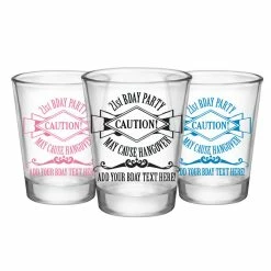 Best reviews of 🎁 BarMan Customizable 1.75 Oz. Clear Shot Glass- 21st Bday Party- May Cause Hangover! - AYN 🎉