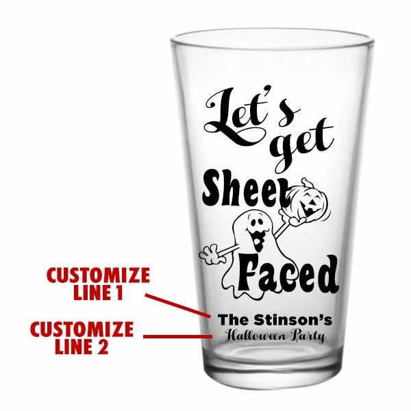 Best Sale 🔥 BarMan CUSTOMIZABLE - 16oz Pint / Mixing Glass - Sheet Faced 🧛 Halloween Design 🎁 2 Best Sale 🔥 BarMan CUSTOMIZABLE - 16oz Pint / Mixing Glass - Sheet Faced 🧛 Halloween Design 🎁 - Image 2