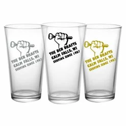 Coupon 👏 BarMan CUSTOMIZABLE - 16oz Pint / Mixing Glass- BAR2 😀